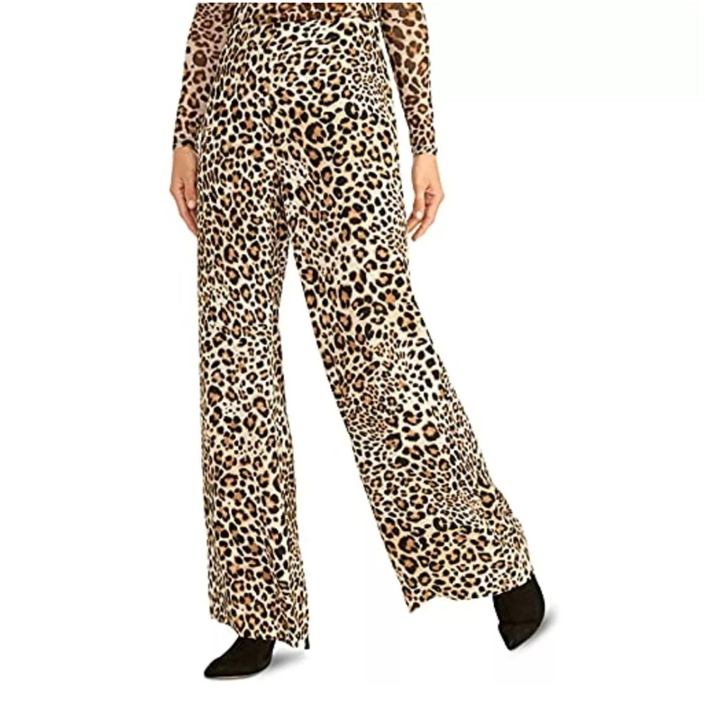 RACHEL Rachel Roy Women’s Animal Print High Rise Pants